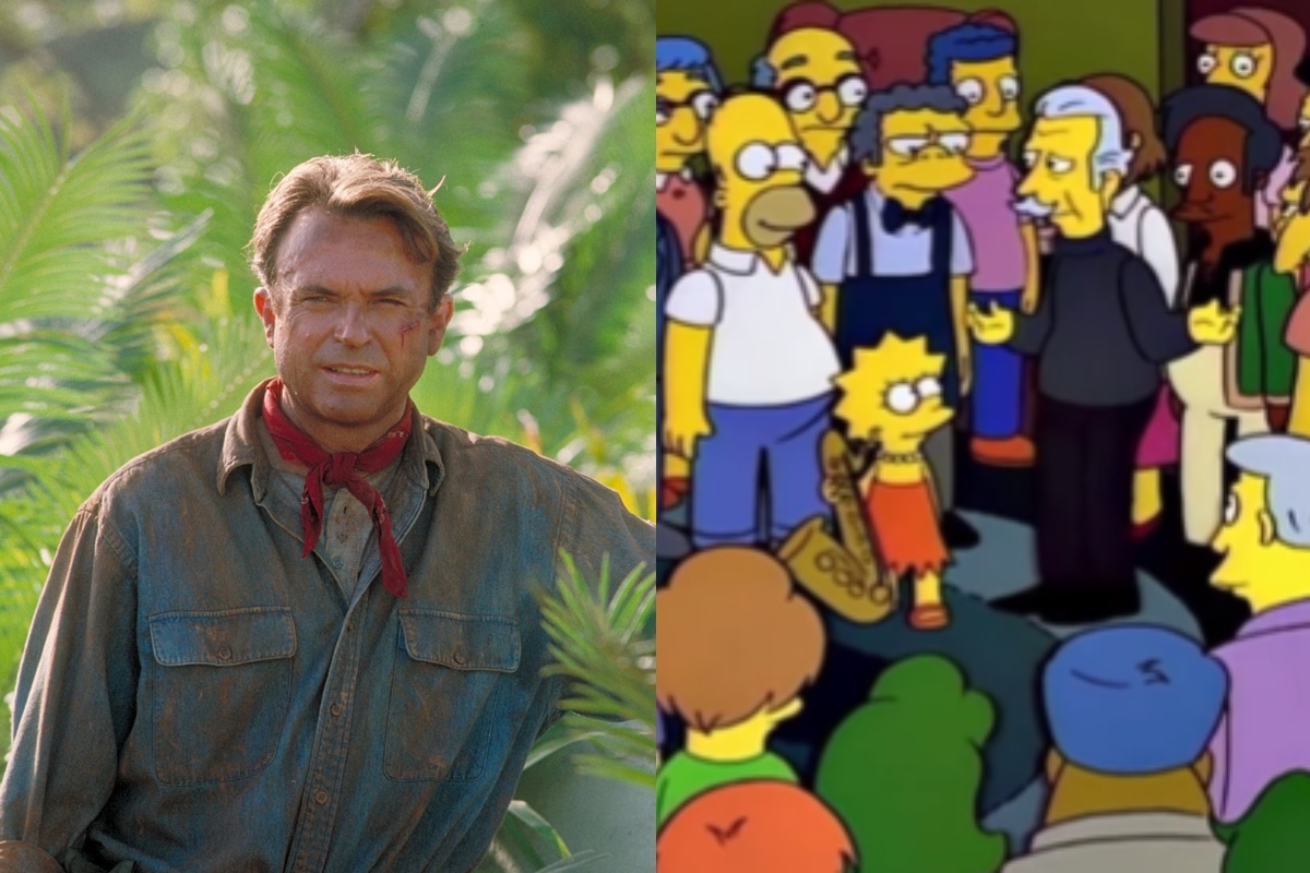 El actor Sam Neill también participó en Los Simpson: este fue su personaje