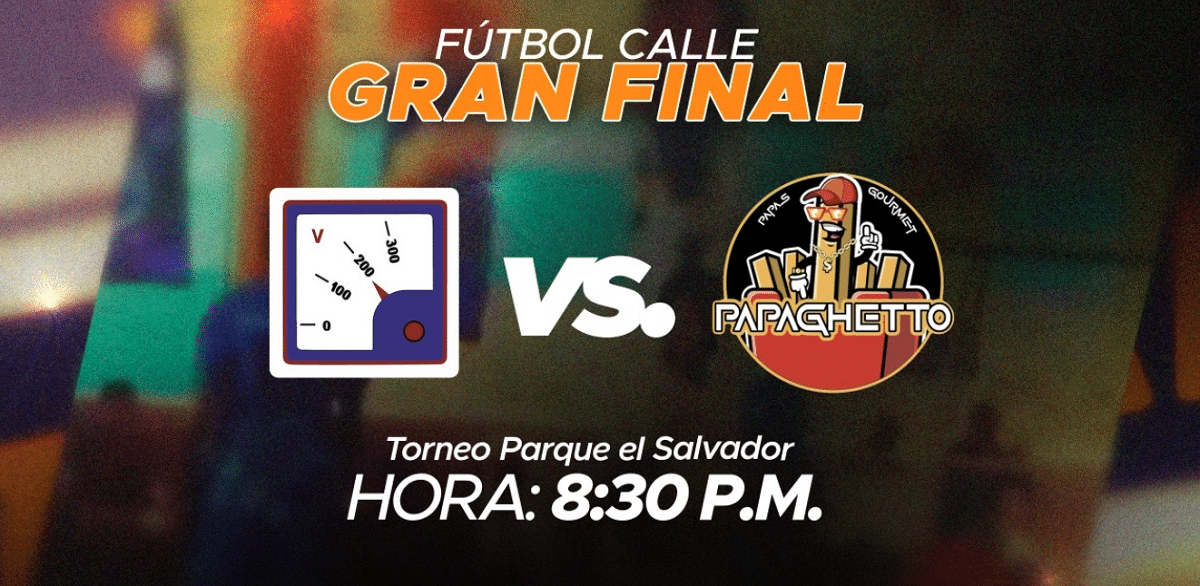 La gran final del Torneo Parque El Salvador
