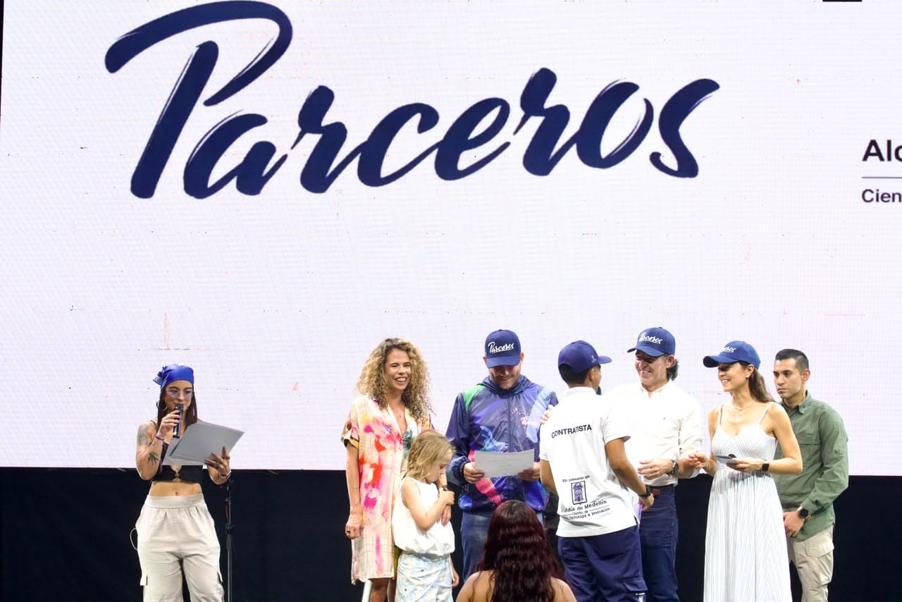 Graduación del programa Parceros en Medellín