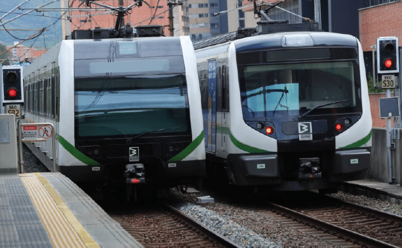 Incidente en la línea A del metro de Medellín afecta el servicio