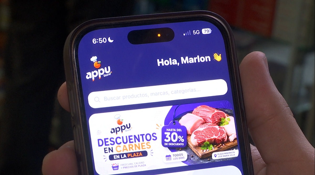 Plaza Minorista lanza app para vender mercado con precios hasta 50 % más bajos