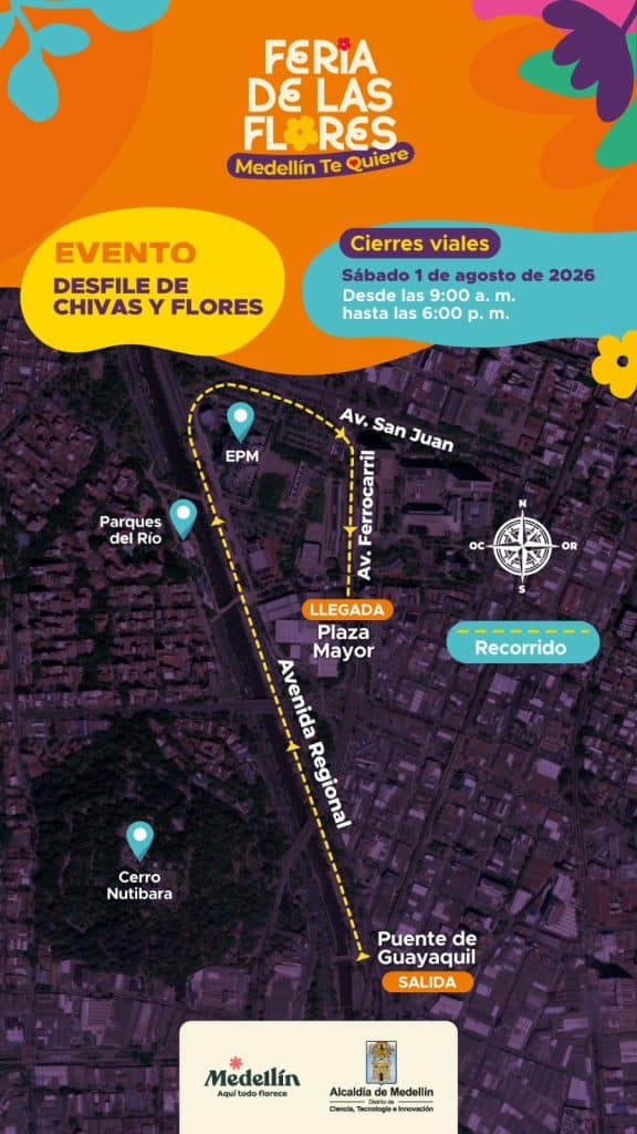 Desfile de Chivas y Flores 2026: horarios, recorrido y todo lo que debes saber
