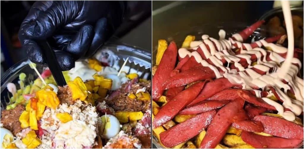 La famosa 'Cajota de Papas' en el barrio La Pradera de Medellín