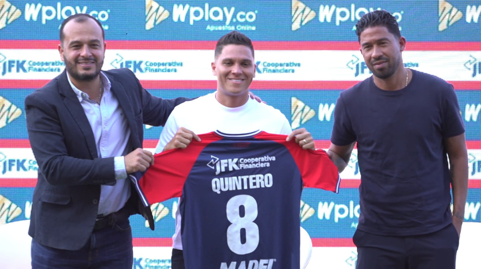 Juan Fernando Quintero es presentado oficialmente como nuevo jugador del Independiente Medellín
