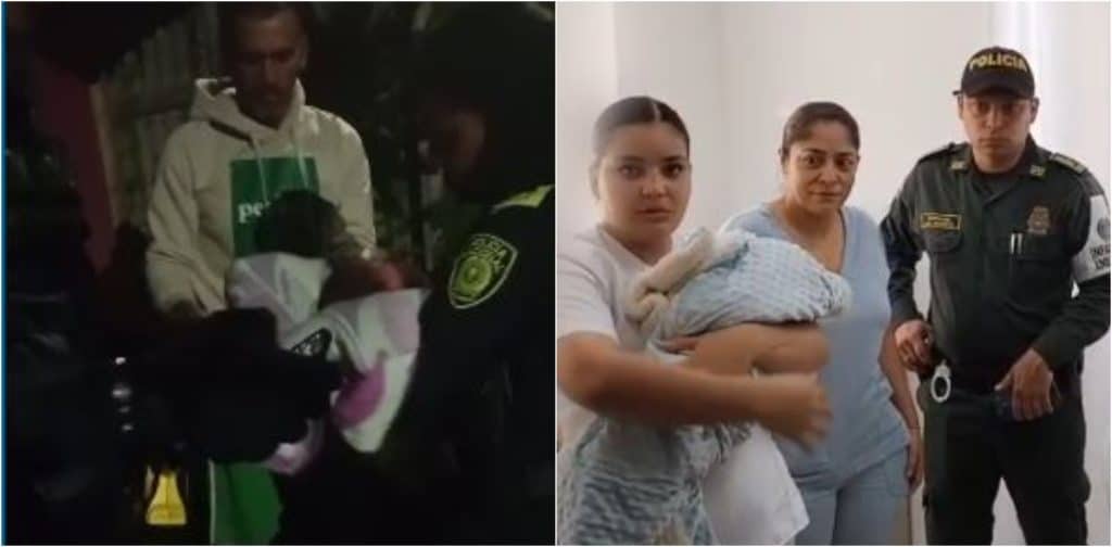 Bebé de ocho horas abandonada en Vegachí