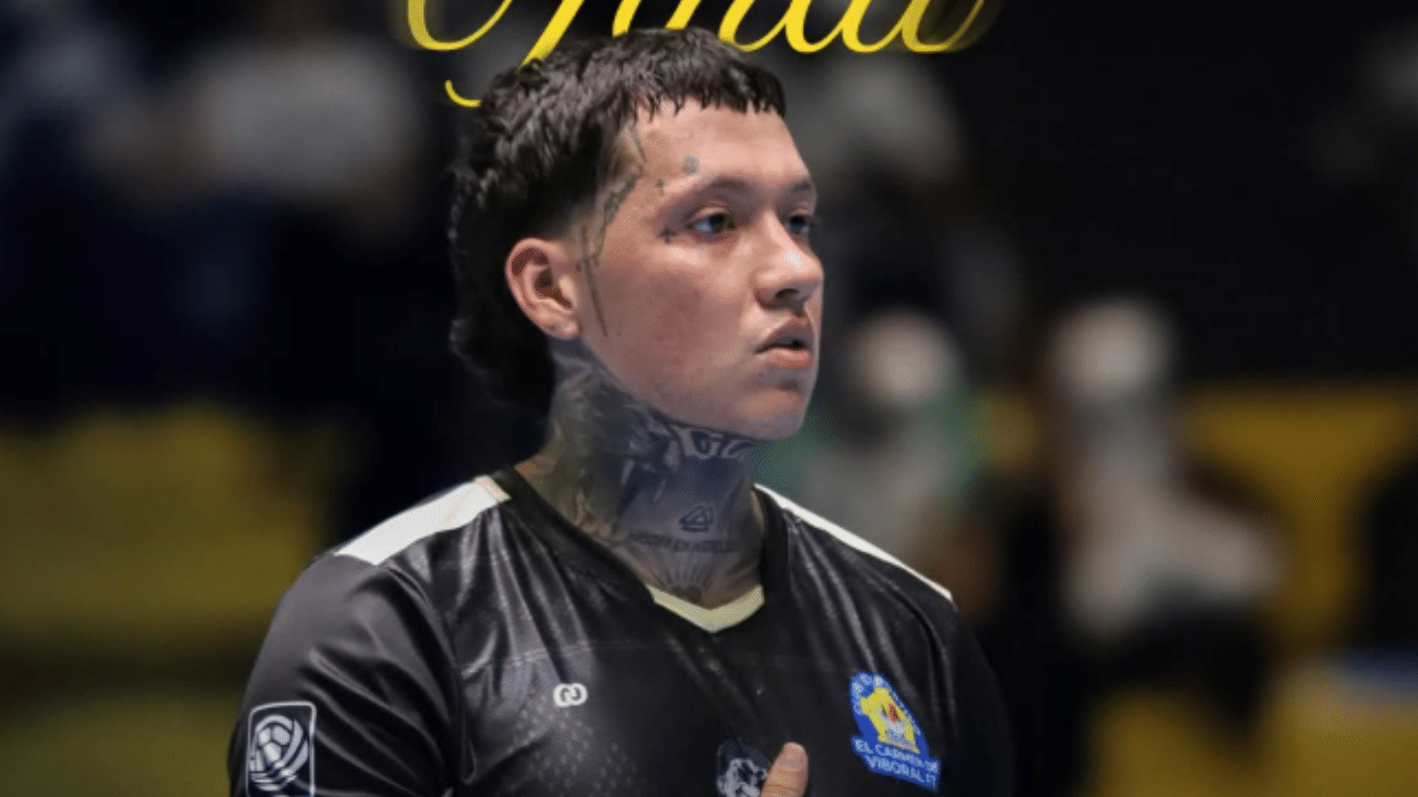 Blessd cumplió su sueño: debutó como jugador profesional de futsal y así le fue