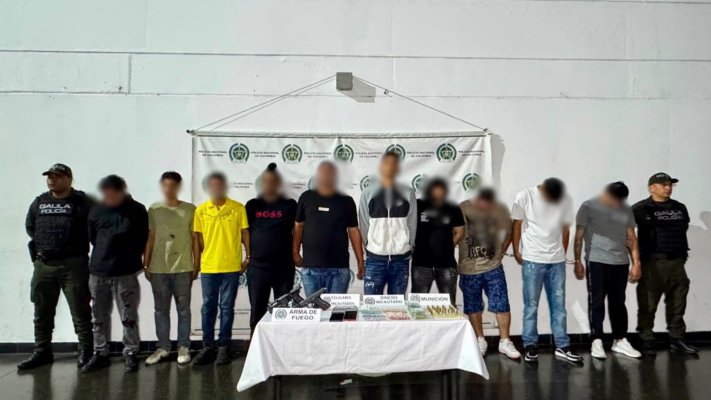 Capturan a 11 presuntos integrantes de La Terraza por extorsión a comerciantes
