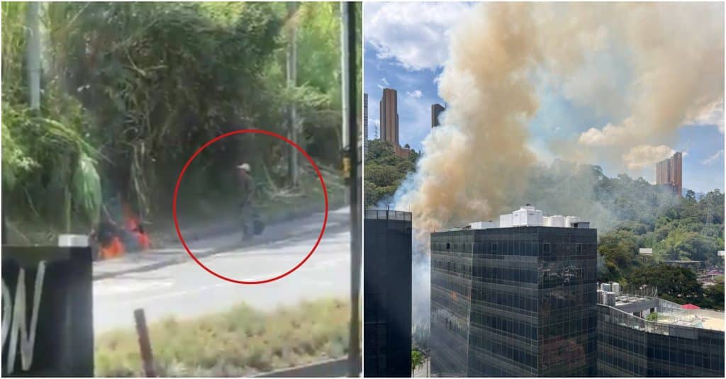 Capturan a hombre que inició el incendio en la avenida Las Palmas