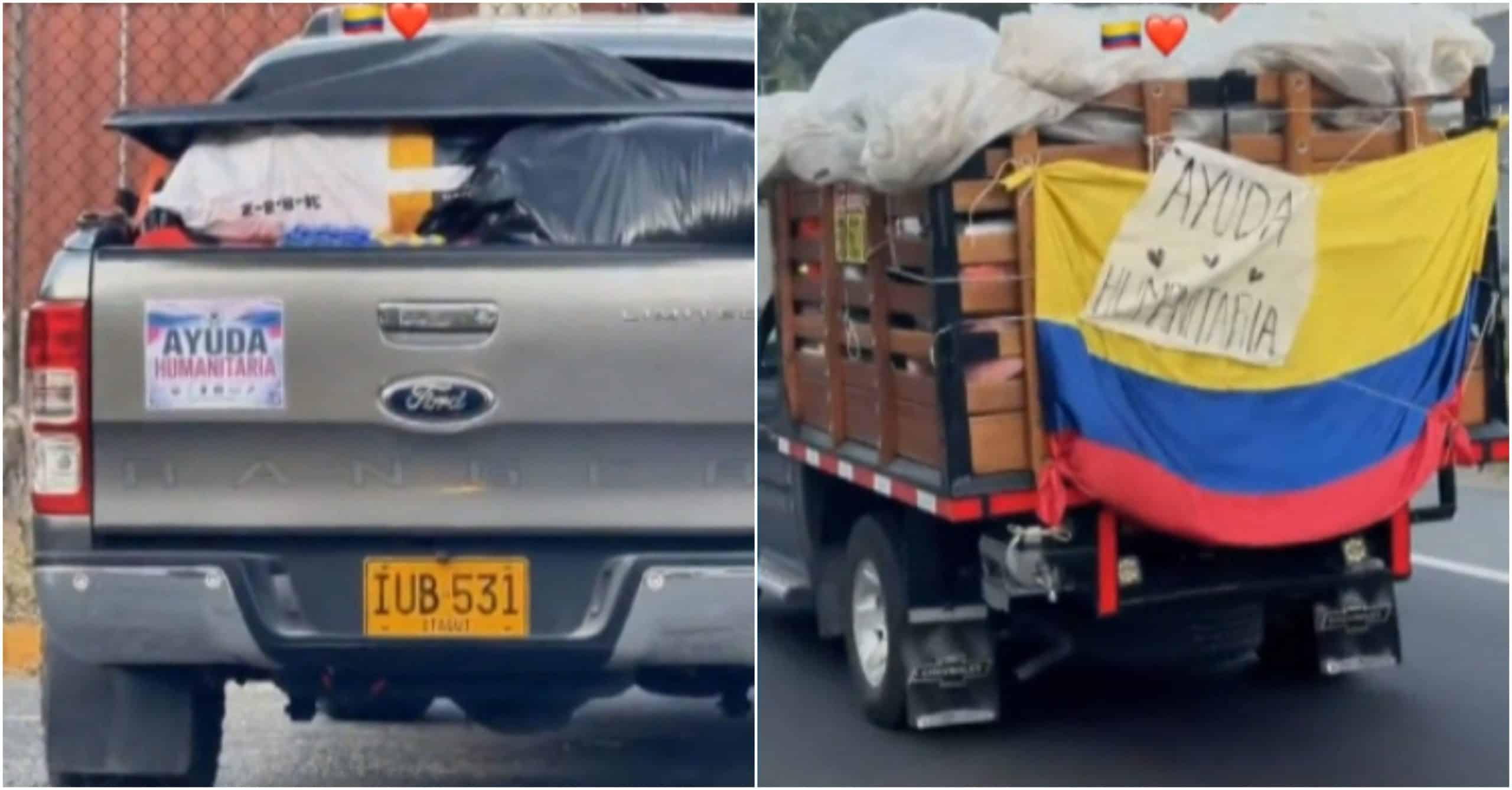 Caravanas de ayudas viajan al sur del país para entregarlas a afectados por el terremoto