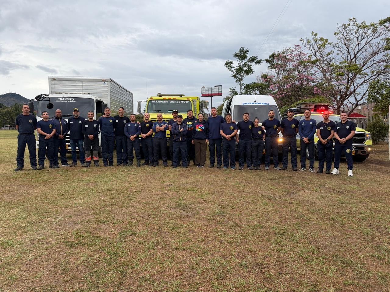 Comienza el regreso de los equipos de emergencia de Medellín que apoyaron en zonas afectadas por el terremoto