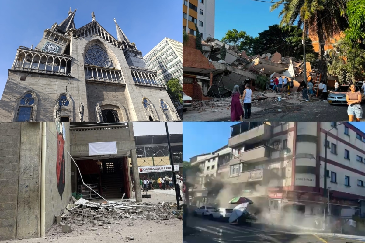 Reportan graves daños en varias ciudades por terremoto de 7.4 en Chocó: videos muestran desastres en Quibdó, Cali, Pereira y Manizales