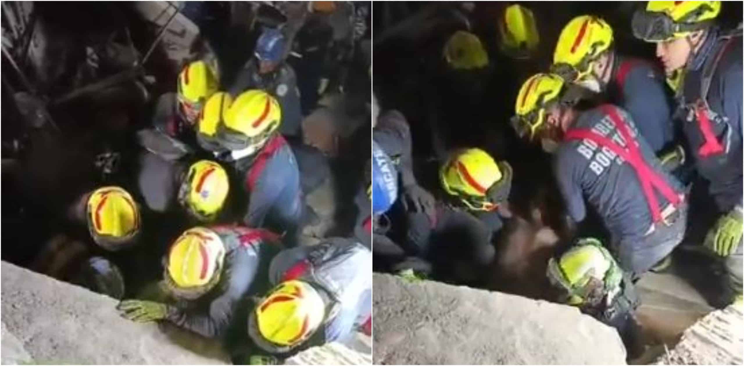 Durante la madrugada, rescataron de los escombros a un hombre de 35 años con vida en Cali