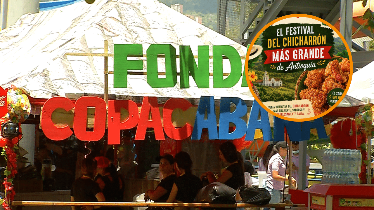 Fondas de Mi Tierra llega al Parque Norte con el chicharrón más grande de Antioquia
