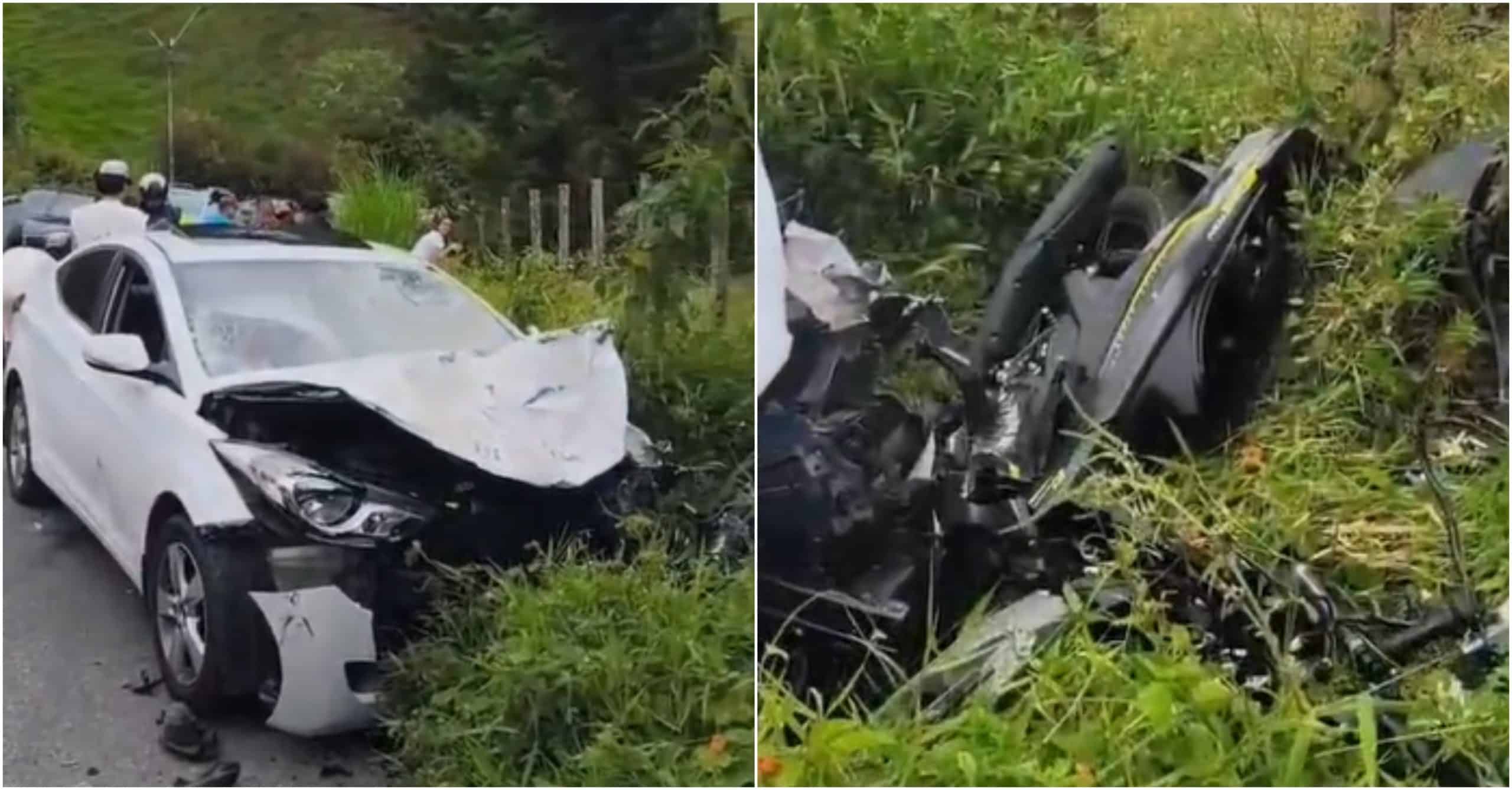 Grave accidente de tránsito deja varios heridos en la vía que conduce de El Peñol a Medellín