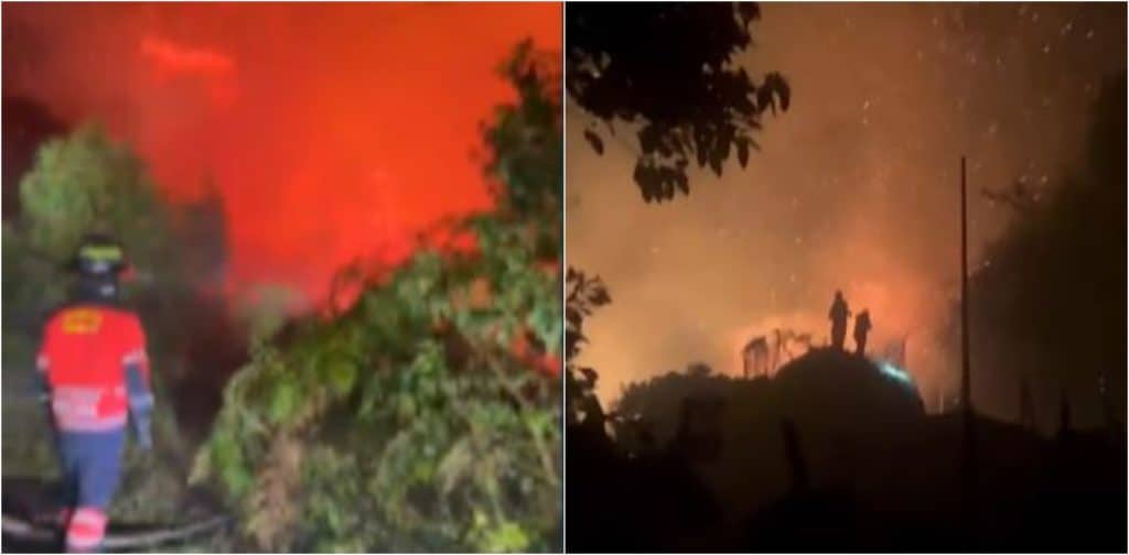 Incendios de cobertura vegetal afectan a Antioquia