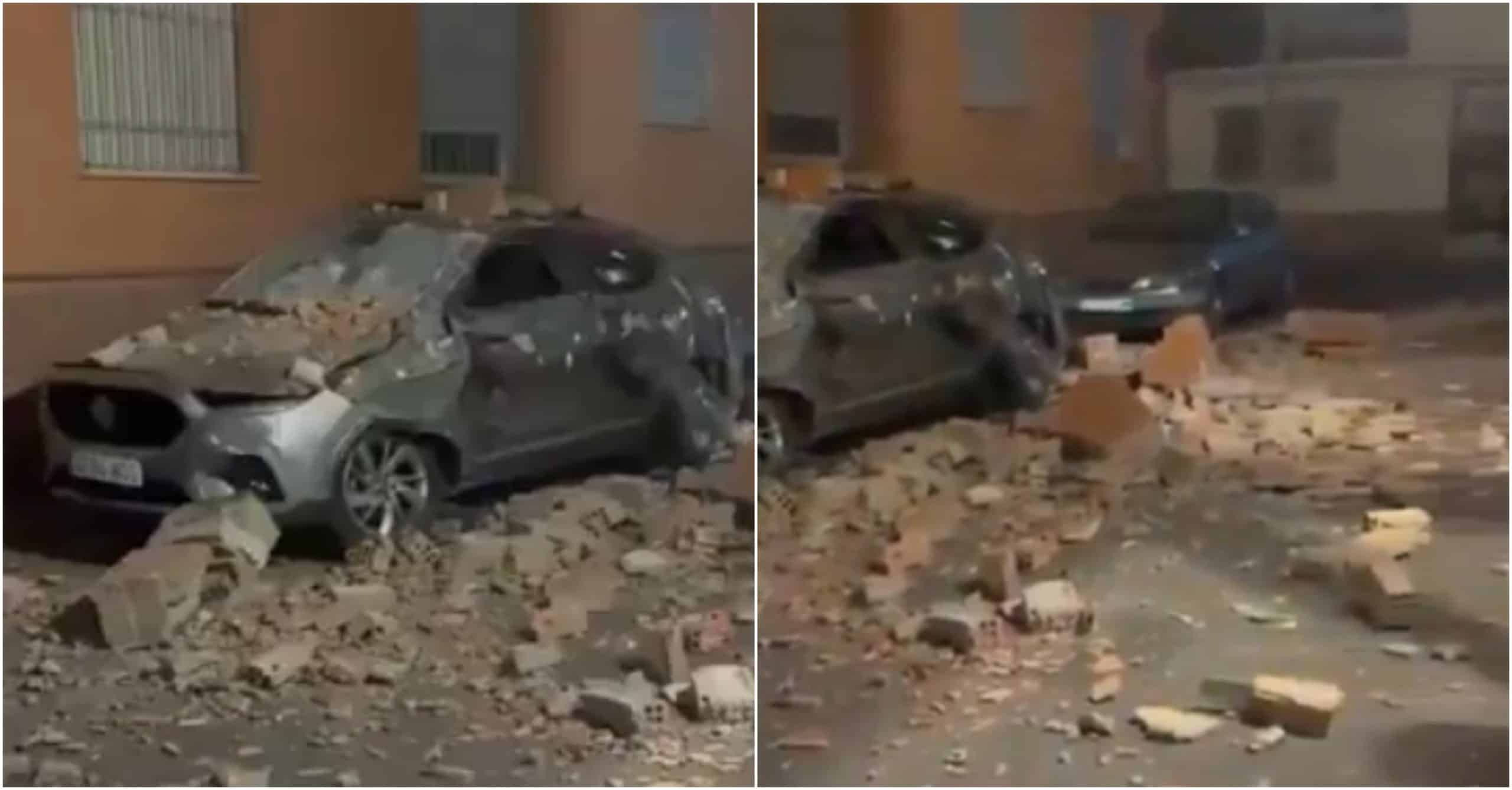 Los daños que dejó el terremoto de 5,2 en España durante la madrugada del sábado, 15 de agosto