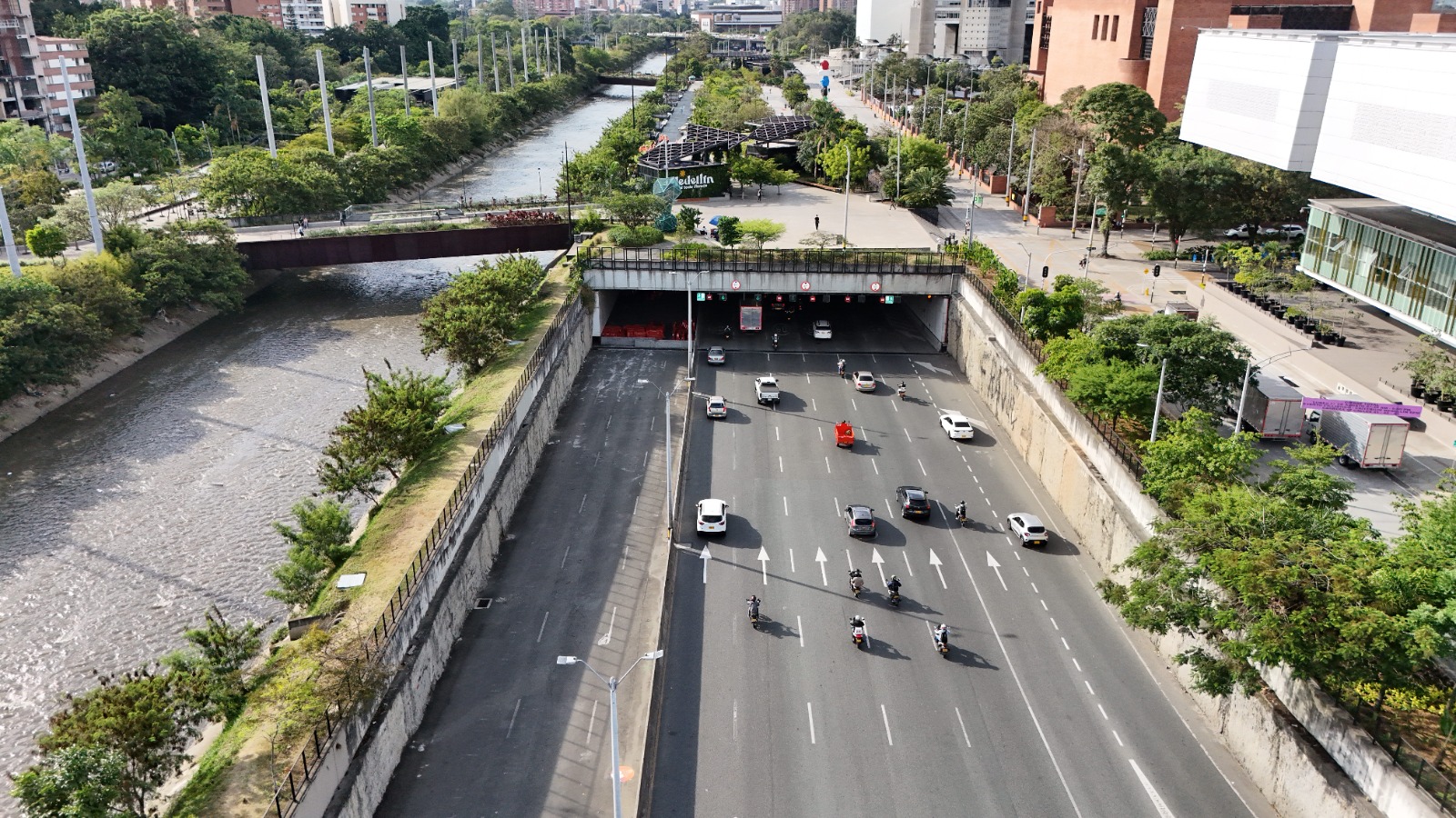 Prepárese: desde este martes inician los cierres parciales en el soterrado de Parques del Río, así funcionarán