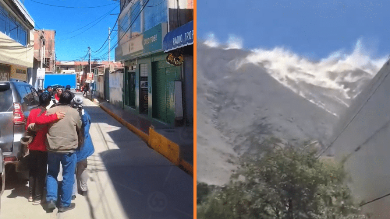 Primeras imágenes del terremoto de 7,2 que sacudió el sur de Perú