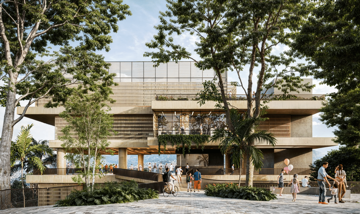 Avanza la construcción del recreo La Pastora en Medellín
