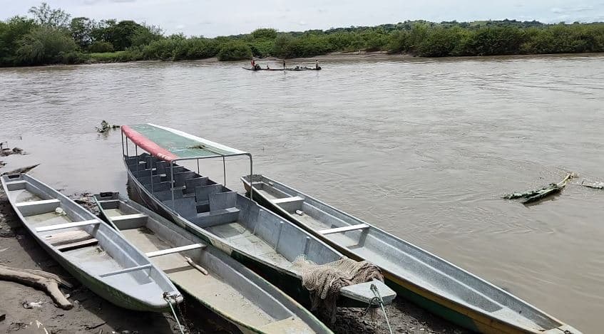El río Magdalena enfrenta niveles críticos de caudal en Antioquia