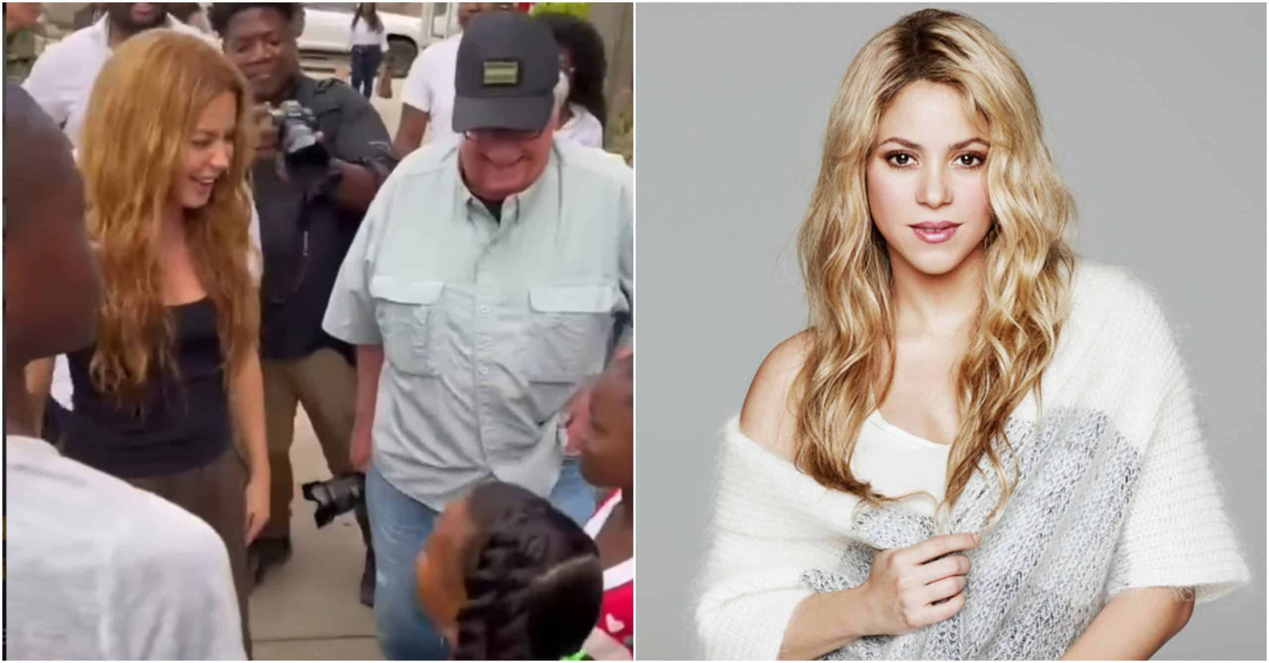 Sorpresiva visita de Shakira a Quibdó con ayudas humanitarias