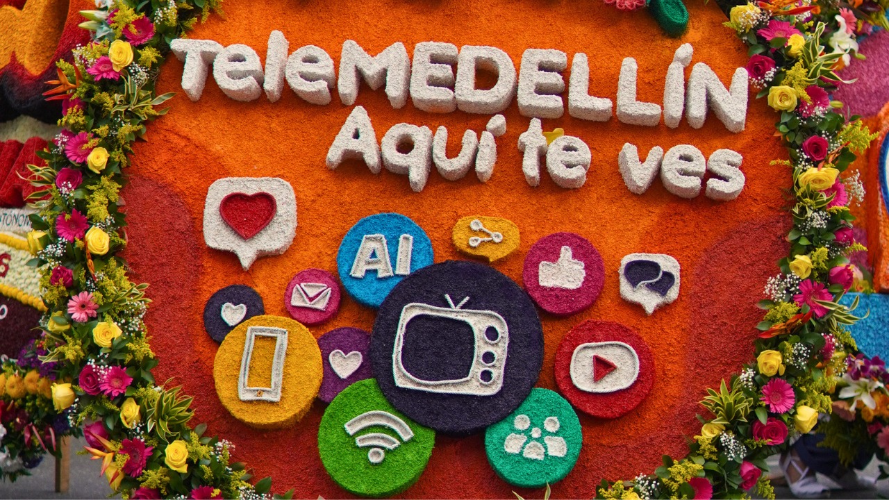 Telemedellín está en el top 3 de las marcas más mencionadas de la Feria de las Flores 2026