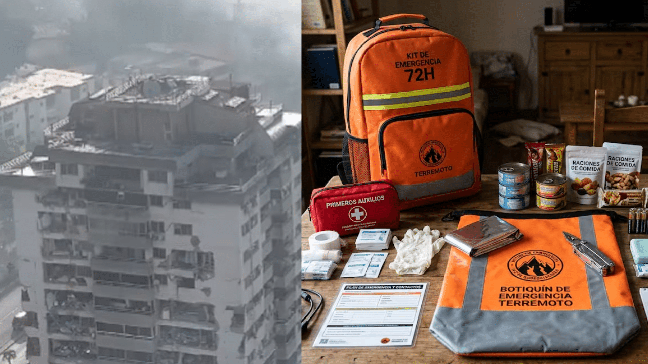 Terremoto en Colombia: prepare su kit de emergencia