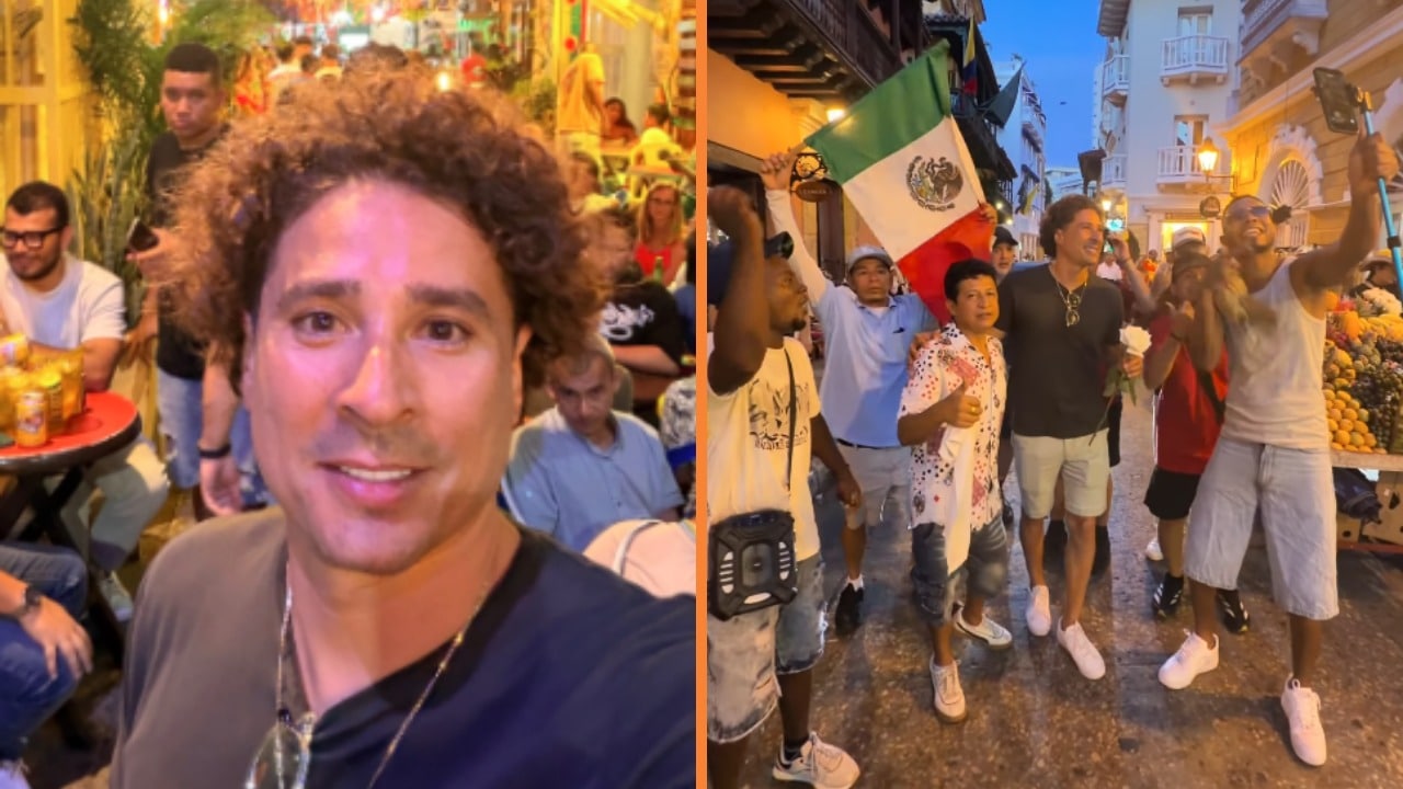 VIDEO | Histórico portero mexicano, Memo Ochoa, está de visita en Cartagena y el recibimiento se hizo viral