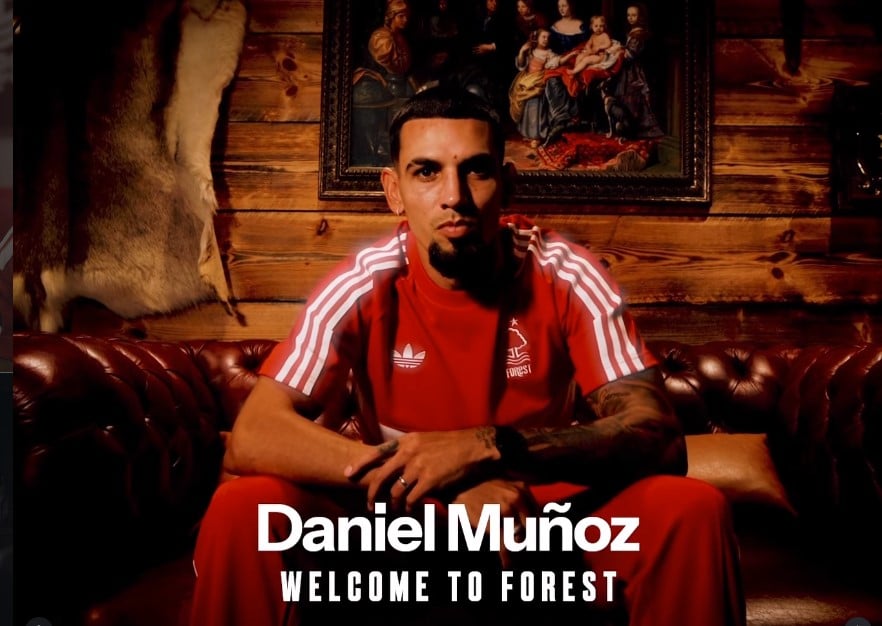Daniel Muñoz se une al Nottingham Forest en la Premier League