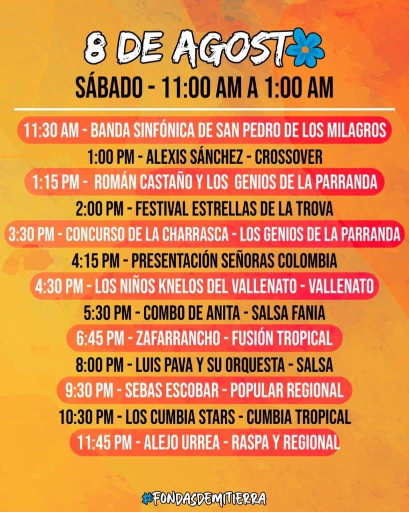 Fondas de Mi Tierra 2026