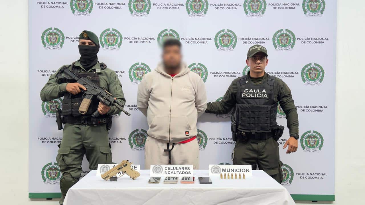 Captura de alias ‘Duber’, cabecilla del GDO La Libertad en Cañasgordas