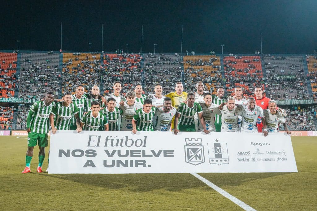 Así se vivió el partido entre Nacional y Once Caldas por los afectados del terremoto: más de 18 mil hinchas asistieron