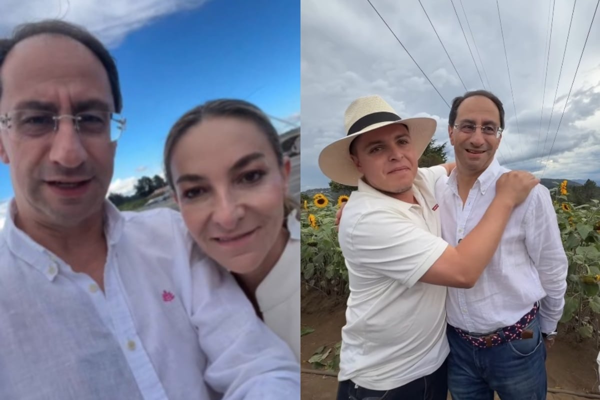 Vicepresidente José Manuel Restrepo y su esposa, presentes en el Desfile de Silleteros