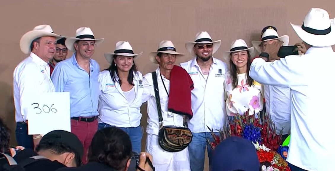 Jhon Grajales, ganador absoluto del Desfile de Silleteros 2026