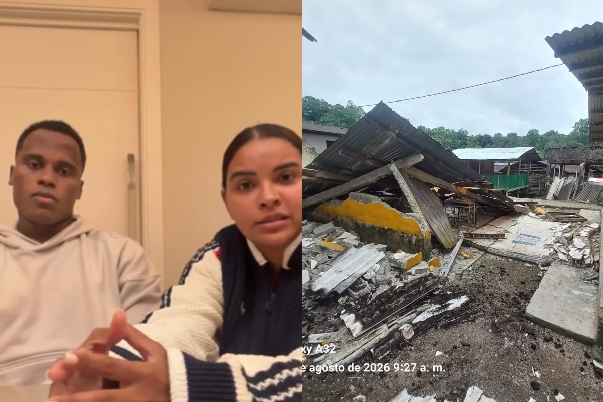 “Colombia nos necesita”: Jhon Arias y su esposa unen esfuerzos por Chocó tras el terremoto