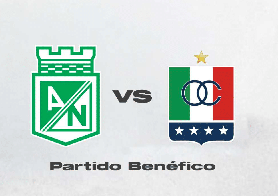 Partido benéfico entre Atlético Nacional y Once Caldas en Medellín