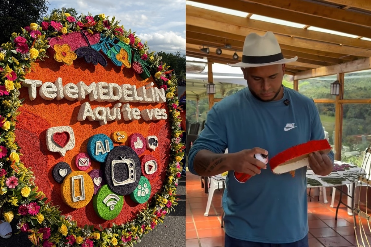 ¡Espectacular! Esta silleta representa a toda la familia Telemedellín 