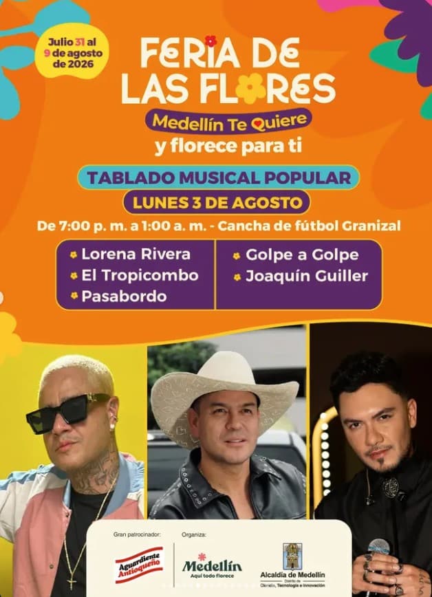 Tablado en El Popular