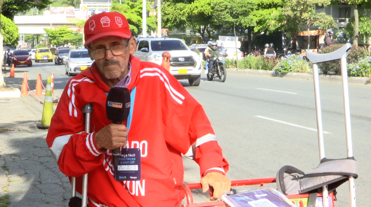 El helado va al corazón: la historia de don Eurley y su solidaridad