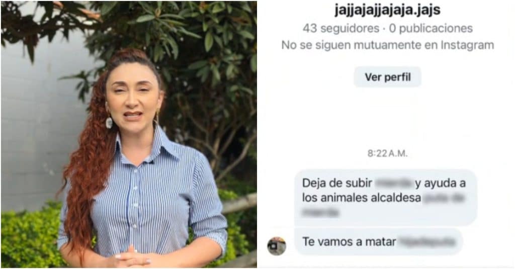 Alcaldesa de Bello denuncia amenazas de muerte en redes sociales