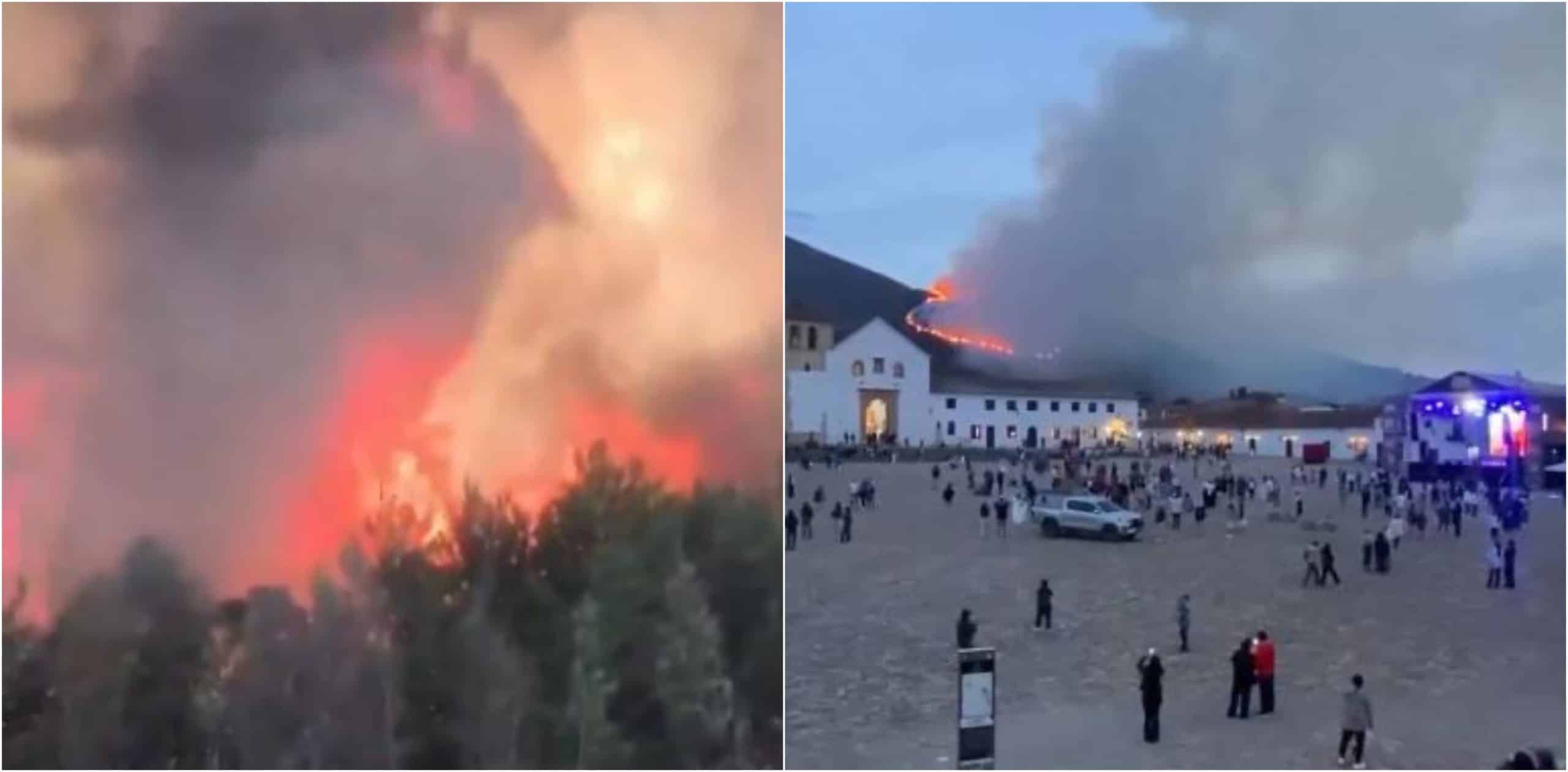 Así amaneció Villa de Leyva tras el incendio que afectó más de 200 hectáreas