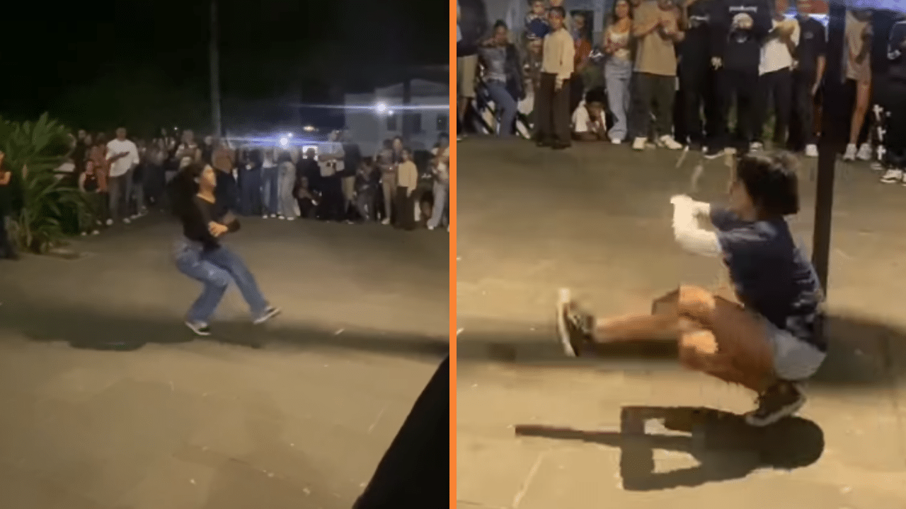 Así fue la primera 'batalla de farmear aura' en San Antonio de Prado