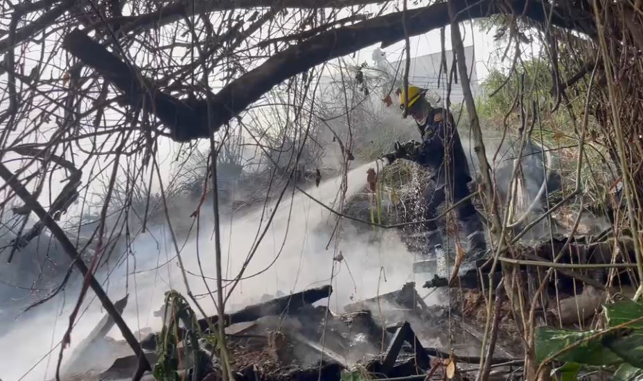 Incendio en el sector El Alto de Itagüí: autoridades responden a la emergencia