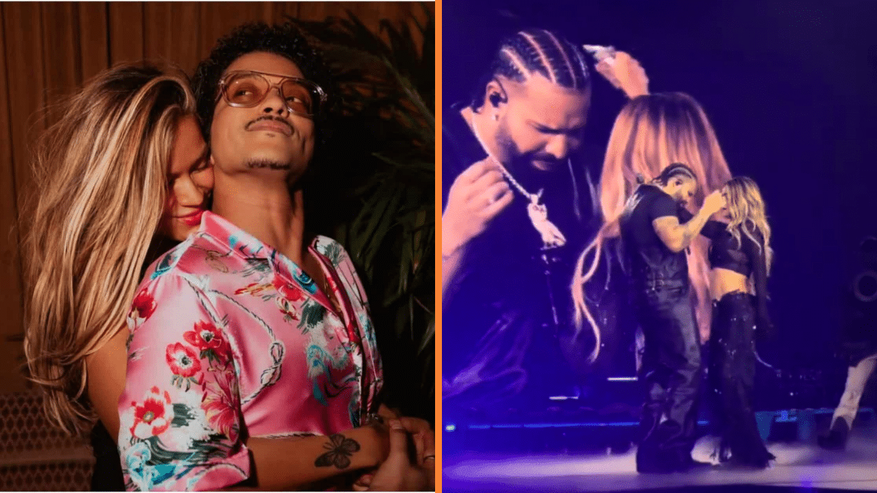 Bruno Mars 'reclama' a Karol G por estar con Drake en un concierto