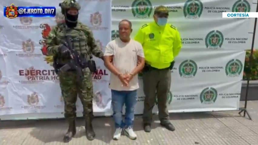 Captura de alias 'Ñato', cabecilla del Clan del Golfo