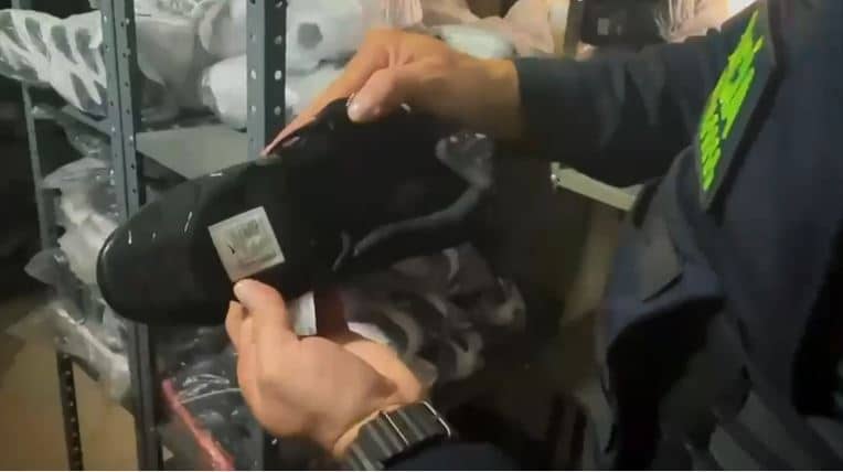 Capturan a integrantes de estructura dedicada al contrabando y falsificación de calzado