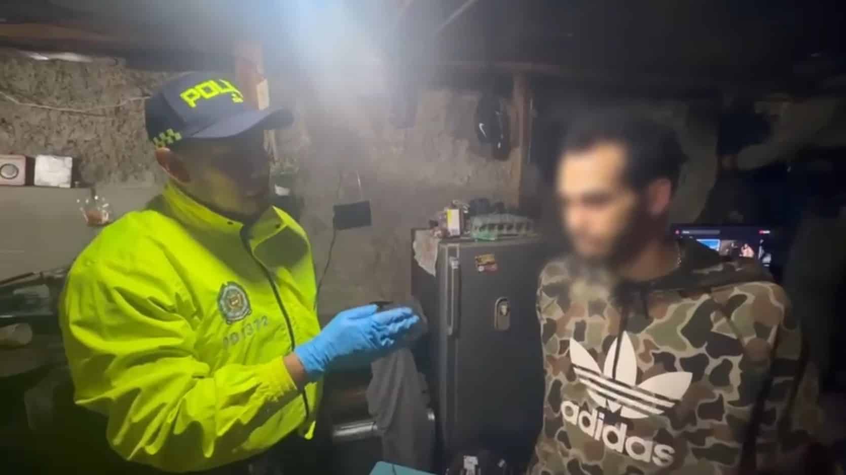 Capturan a 'Toki', coordinador de La Sierra: lo vinculan a caso de menor armado en colegio de Medellín