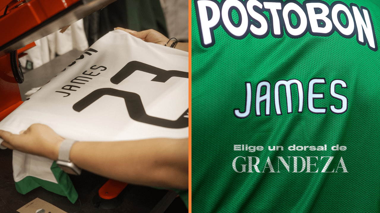 Atlético Nacional ofrece personalización de camisetas para el duelo contra Millonarios