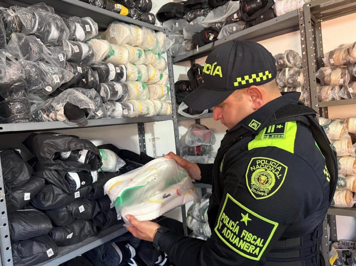 Decomisan $897 millones en calzado de contrabando en La Minorista: hay 5 capturados