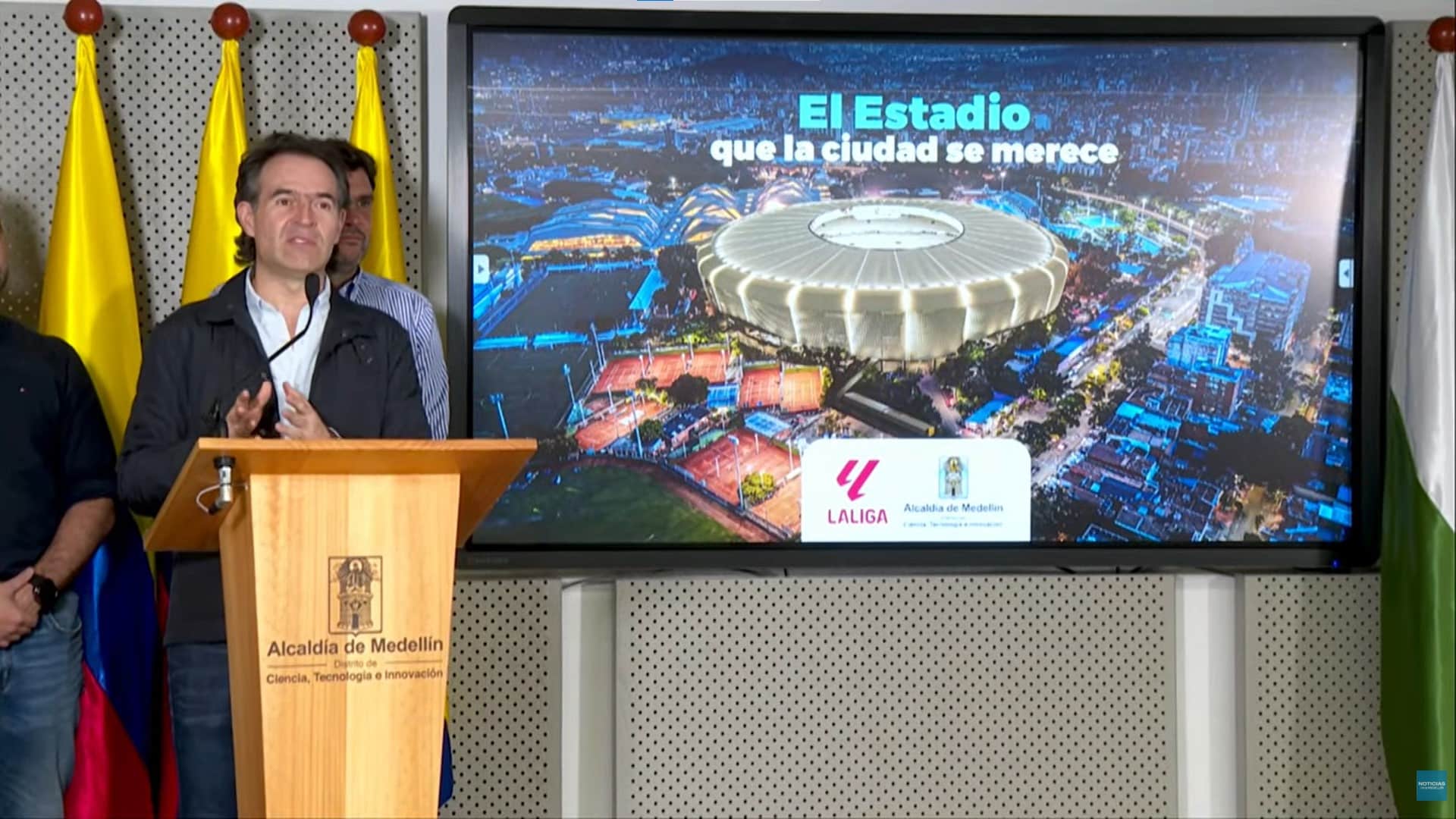 EN VIVO: Alcalde revela la tecnología que transformará el Estadio Atanasio Girardot